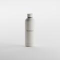 White water bottle with 'hiveact' branding on a light gray background